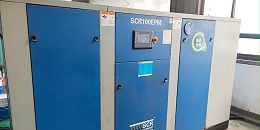 安徽某电气有限公司使用斯可络SCR100EPM-8机型进行气共享节能改造